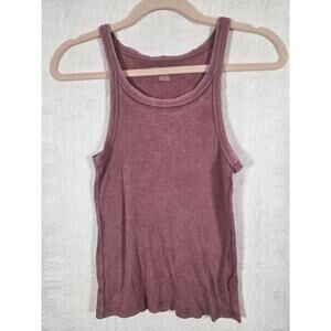 American Eagle Y2K Micro Ribbed Tank‎ Boho Spring Summer Beachwear Size M